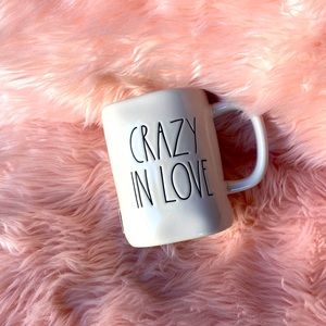 Rae Dunn Crazy in love double side mug